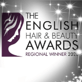 The English Hair & Beauty Awards Regional Winner is VOIE image of badge