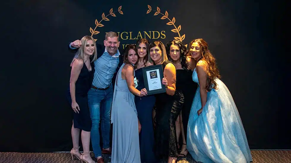 VOIE Hairdressing Scoops Best Salon Award